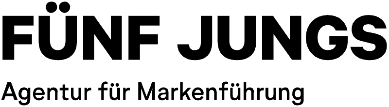 Logo Fünf Jungs – Agentur für Markenführung